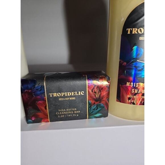 Bath & Body Works TROPIDELIC Shampoo & Conditioner And Bar Soap Set Of 3 - Picture 3 of 7